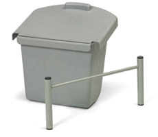 NKA130 Soppåshållare 30 l med lock